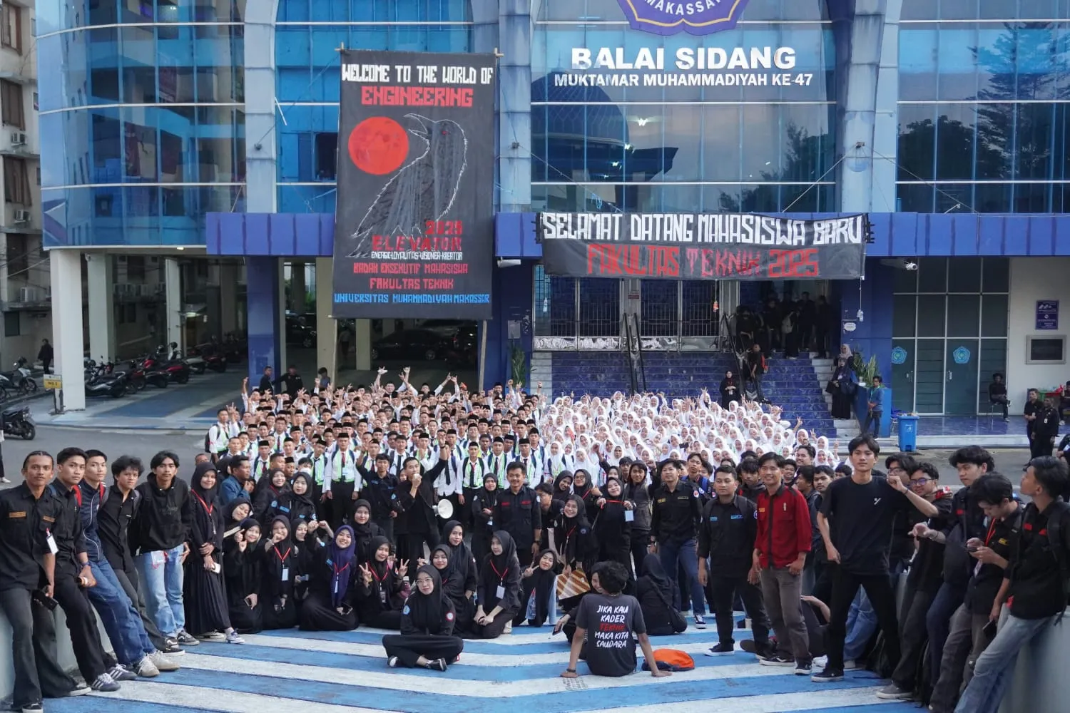 Fakultas Teknik Unismuh Makassar Sambut 426 Mahasiswa Baru dengan Orientasi Akademik