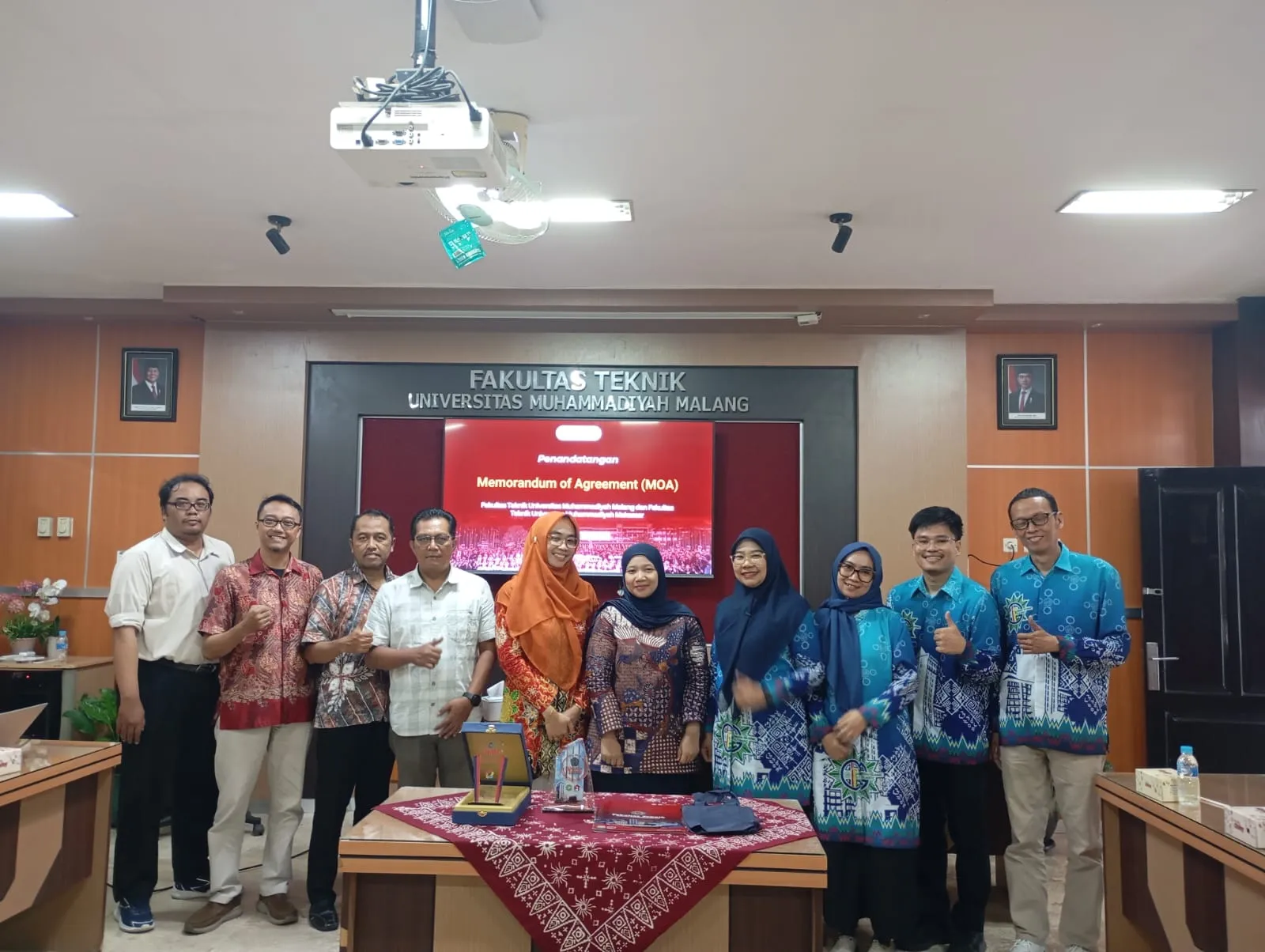 Fakultas Teknik Unismuh Perkuat Kerja Sama dan Studi Tiru CoE ke UMM