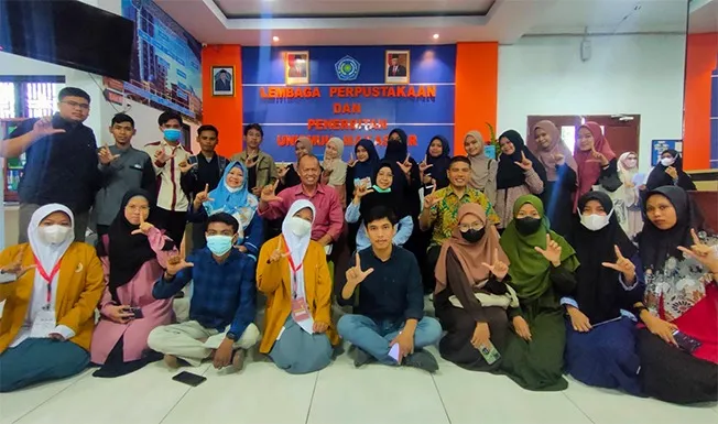 Perpustakaan Unismuh Makassar Gelar Pelatihan Citizen Reporter